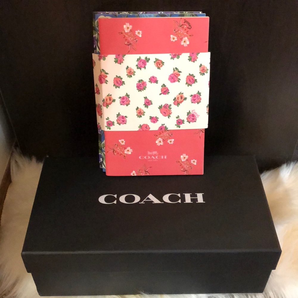 COACH notebook set